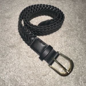Black Braided Belt (Small)